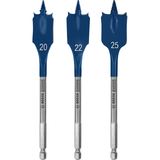 BOSCH Set de burghie plate EXPERT Self Cut Speed, 20/22/25 mm, 3 buc. BOSCH Set de burghie plate EXPERT Self Cut Speed, 20/22/25 mm, 3 buc.