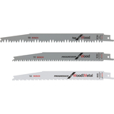 BOSCH Set pânze de ferăstrău sabie, 3 buc.S 3456 XF; S 2345 X; S 1131 L BOSCH Set pânze de ferăstrău sabie, 3 buc.S 3456 XF; S 2345 X; S 1131 L