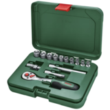 BOSCH Set tubulare cu antrenor 1/4"