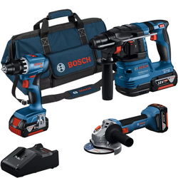 BOSCH Kit 3 scule 18 V BOSCH Kit 3 scule 18 V