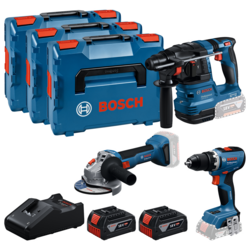 BOSCH Kit 3 scule 18V