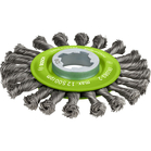 BOSCH Perie sârmă disc împletită cu X-LOCK, Heavy for Inox