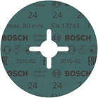 BOSCH Disc de șlefuire cu fibre R574, Best for Metal
