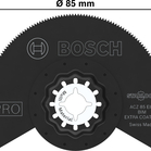BOSCH Pânză pentru scule multifuncționale PRO ACZ 85 EIB, 85 mm