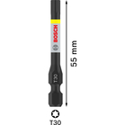 BOSCH Pachet de 2 biți de înșurubare PRO Torx Impact, T30, 55 mm