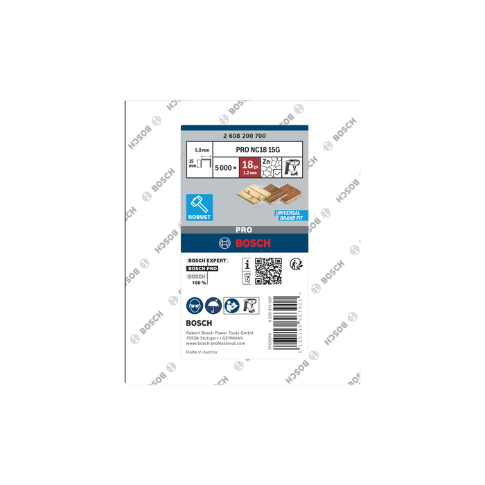 BOSCH Capse TK40 25G