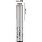 BOSCH Burghiu PRO Ceramic dry, 14 x 33 x 13 mm