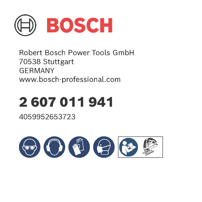 BOSCH Set PRO Hardwood and Laminate, 83 mm, 10 buc.