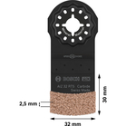 BOSCH Pânză pentru scule multifuncționale PRO AIZ 32 RT5, 2.5 x 32 mm