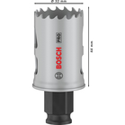 BOSCH Carotă PRO Multi Material PC Plus, 32 mm