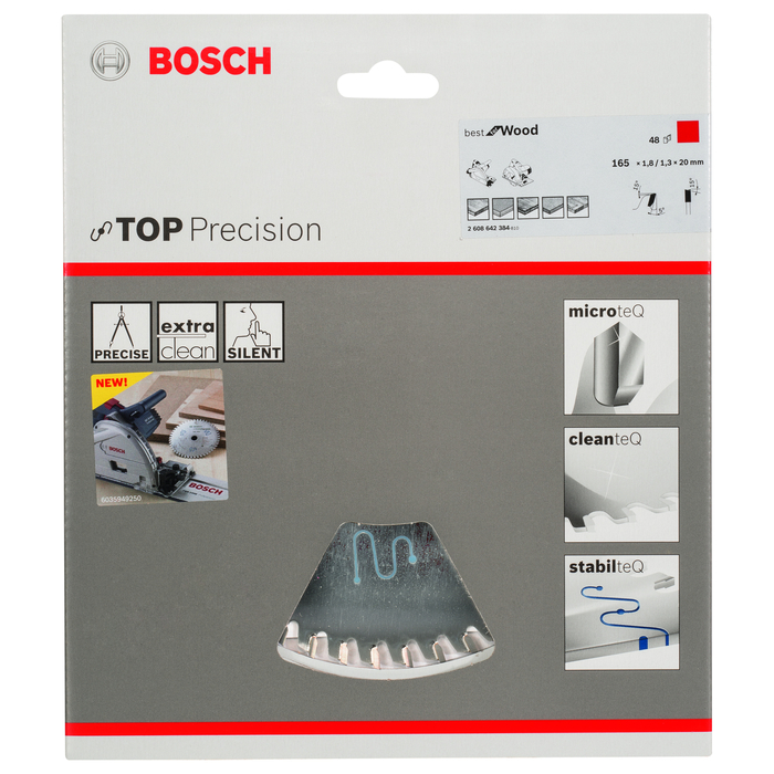 BOSCH Pânză de ferăstrău circular Top Precision Best for Wood