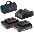 BOSCH Set acumulatori 18V
