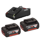 BOSCH Set acumulatori 18V