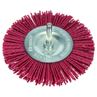 BOSCH Perii-disc pentru maşini de găurit – sârmă de nylon cu material abraziv corindon gran. 80, 100 mm
