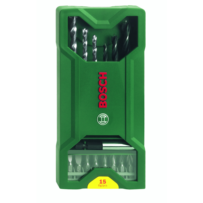 BOSCH Set mixt 15 accesorii Mini-X-Line