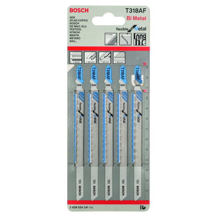BOSCH Pânză pentru ferăstrău vertical T 318 AF