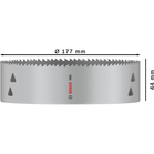 BOSCH Carotă PRO Multi Material, 177 mm, cu filet