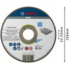 BOSCH Set 25 discuri de tăieri drepte, Expert for Inox