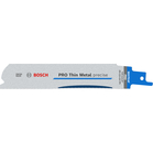 BOSCH Set de 5 pânze de fierăstrău sabie PRO Thin Metal precise S937EAF, 1.1 x 25 x 150 mm