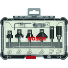 BOSCH Set 6 freze HM tija 6 mm