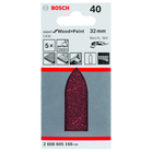 BOSCH Foi abrazive C430, ambalaj de 5 buc.