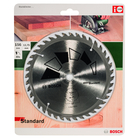 BOSCH Pânză de ferăstrău circular STANDARDD= 156 mm; gaură= 12,75 mm; Z= 40