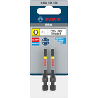 BOSCH Pachet de 2 biți de înșurubare PRO Torx Impact, T20, 55 mm