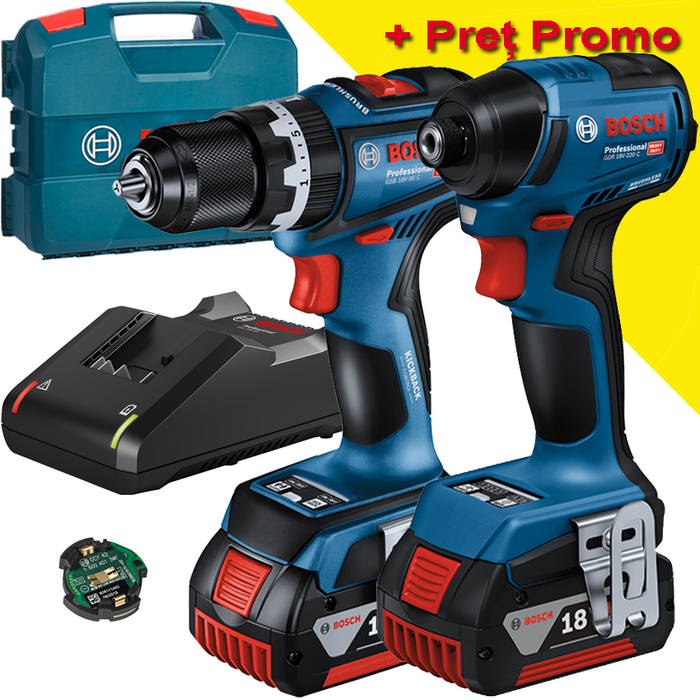 BOSCH Kit 2 scule 18V