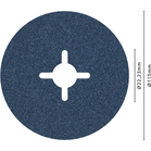BOSCH Disc de șlefuire cu fibre R574, Best for Metal