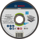 BOSCH Set 25 discuri de tăieri drepte, Expert for Inox