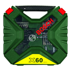 BOSCH Set mixt 60 accesorii X-Line