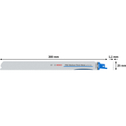 BOSCH Set de 5 pânze de fierăstău sabie PRO Medium-Thick Metal precise S1237BEF 1,1 x 25 x 300 mm