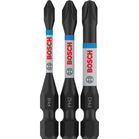 BOSCH Set 3 biți Impact Control 50 mm, PH1, PH2, PH3