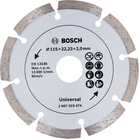 BOSCH DISC DIA 115 MAT CONSTR