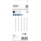 BOSCH PRO Plastics PVC clean and PMMA T302H Lamă de ferăstrău, 132 mm, 5 buc.