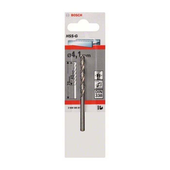 BOSCH Burghiu metal HSS-G