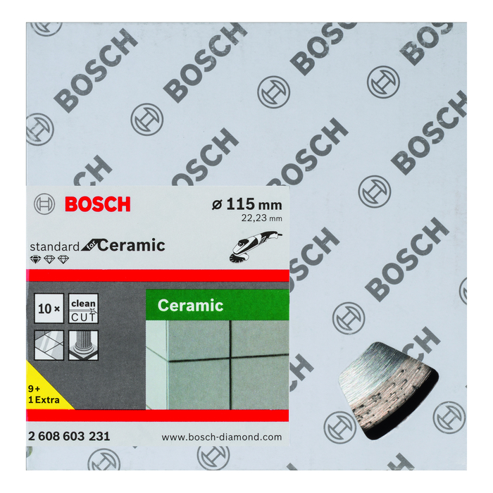 BOSCH Disc diamantat Standard for Ceramic