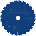BOSCH Pânză de fierăstrău circular EXPERT Construct Wood cordless, 165 x 1,6/1 x 20 mm, T24