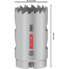 BOSCH Carotă PRO Multi Material, 32 mm, cu filet