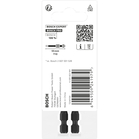 BOSCH Pachet de 2 biți de înșurubare PRO Torx Impact, T10, 55 mm