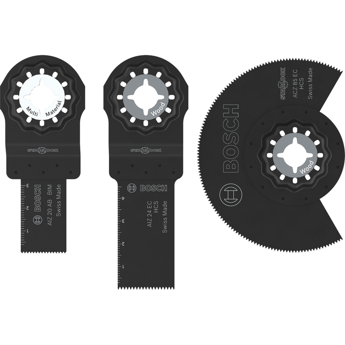BOSCH Set 3 accesorii pentru metal