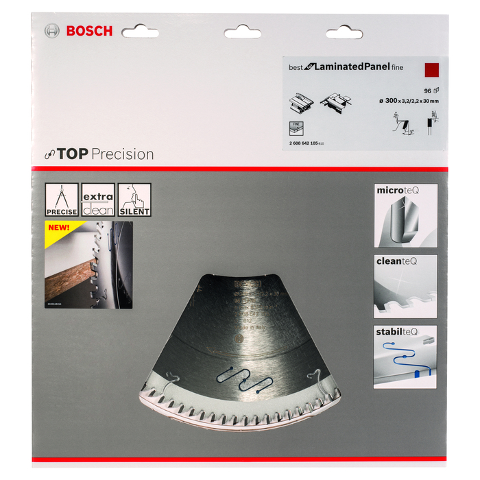 BOSCH Pânză de ferăstrău circular Top Precision Best for Laminated Panel Fine