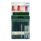 BOSCH Set de 10 pânze pentru ferăstrău vertical sistem de prindere în UUE 11 C (3x); UE 11 H (2x); UE 18 E (2x); UE 19 BO; UE 101 B; UE 18 B
