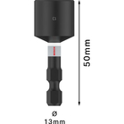 BOSCH Cheie tubulară Impact Control, 1 bucată