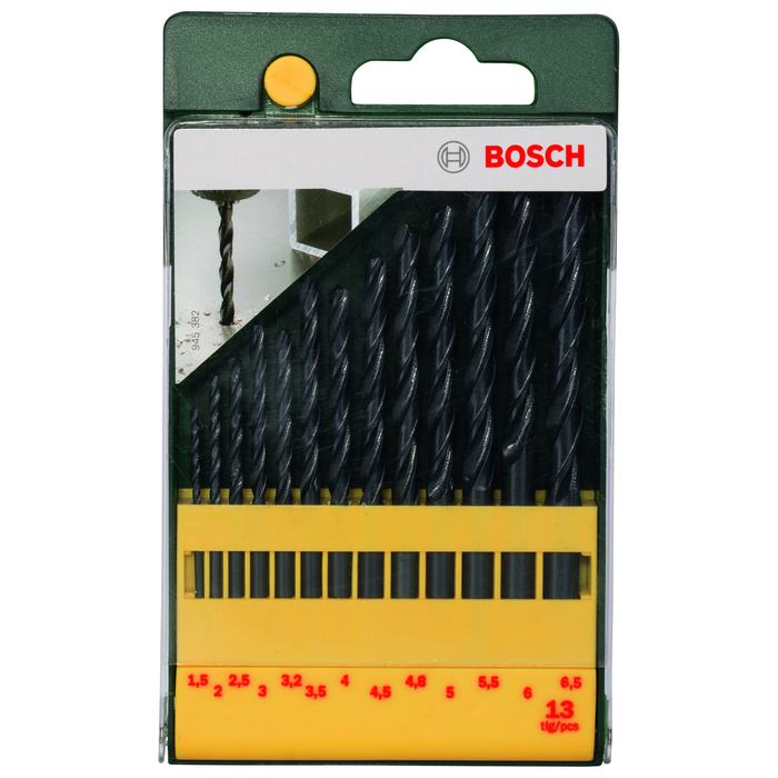 BOSCH Set burghie HSS-R pentru metal