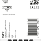 BOSCH Set biți de înșurubare PRO Phillips Impact, PH2, 55 mm, 5 piese