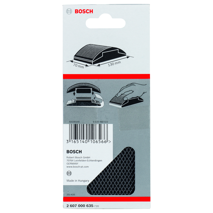 BOSCH Dispozitiv de şlefuire manuală