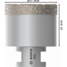 BOSCH Carote diamantate Dry Speed Best for Ceramic pentru găurire uscată