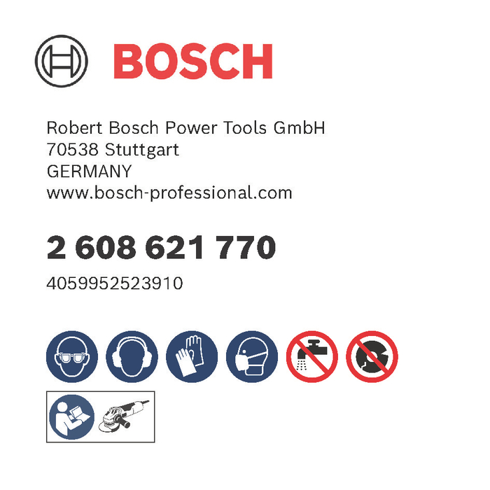 BOSCH Flap Disc X-LOCK,BfM,125,G120