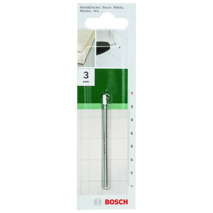 BOSCH Burghiu placi ceramice Ø3 x 70 mm